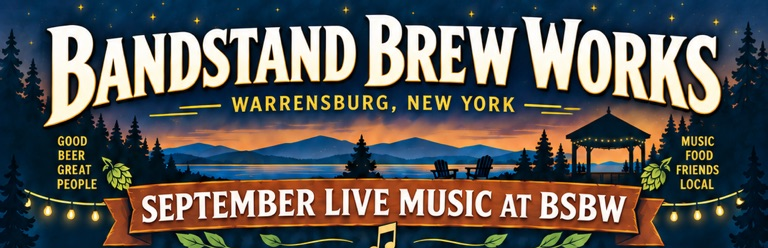 LIVE MUSIC – Bandstand Brew Works September Concert Series - Double Tap Band